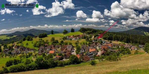 Immobilie in Häg-Ehrsberg - Panoramasicht ins Wiesental….2 Zimmerwohnung auf dem Ehrsberg - Bild 0