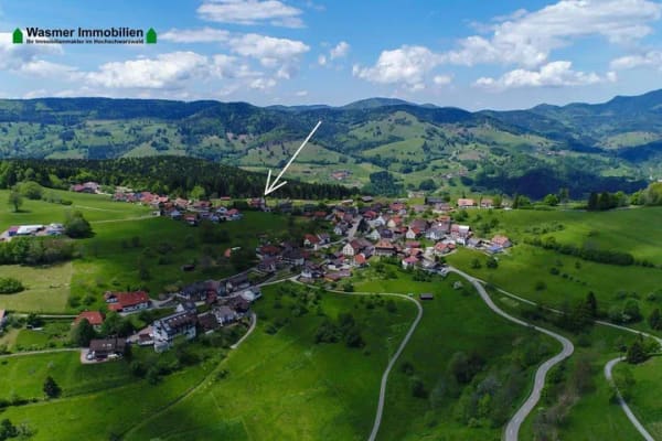 Immobilie in Häg-Ehrsberg - Panoramasicht ins Wiesental….2 Zimmerwohnung auf dem Ehrsberg - Bild 2