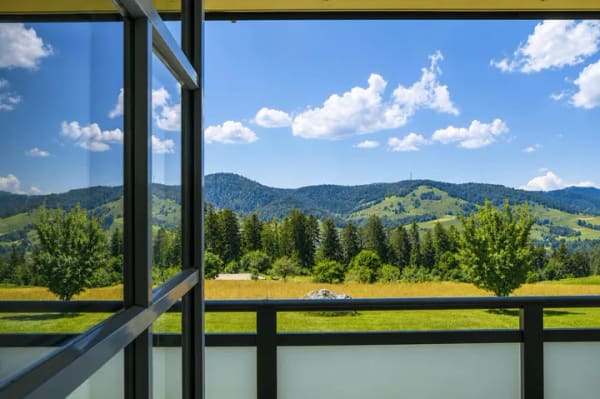 Immobilie in Häg-Ehrsberg - Panoramasicht ins Wiesental….2 Zimmerwohnung auf dem Ehrsberg - Bild 3