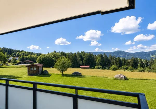 Immobilie in Häg-Ehrsberg - Panoramasicht ins Wiesental….2 Zimmerwohnung auf dem Ehrsberg - Bild 4