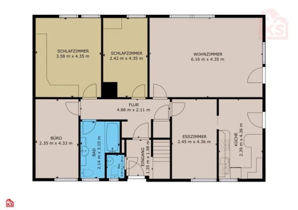 Immobilie in Allensbach - Einfamilienhaus mit ELW und zusätzlicher Dachgeschosswohnung - nur wenige Gehminuten zum Bodensee - Bild 3