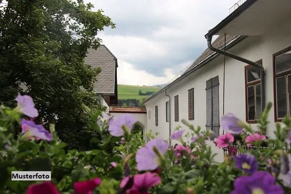 Immobilie in Hofgeismar - Hofanlage - Dreifamilienhaus nebst Balkon, 2 Garagen, Schuppen - Bild 0