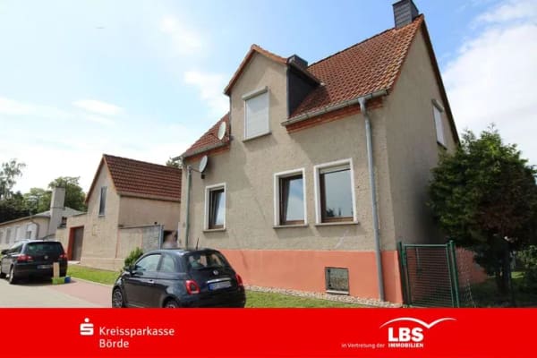 Immobilie in Hohe Börde - Haus, Garage und Garten - Bild 0
