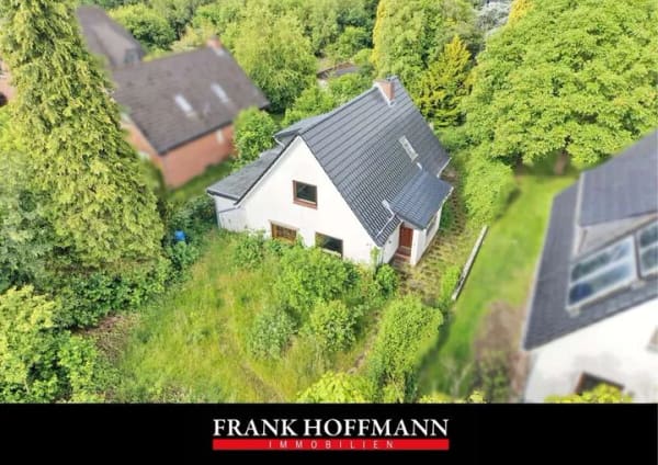 Immobilie in Prisdorf - Renovierungsbedürftiges Einfamilienhaus in attraktiver Wohnlage von Prisdorf - Bild 0