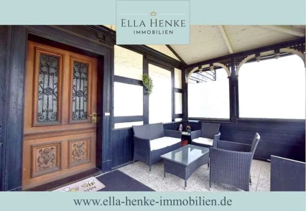 Immobilie in Salzgitter - Wohnen im Erdgeschoss: Charmante 4-Zimmer-Wohnung mit überdachter Terrasse + eigenem Eingang. - Bild 0