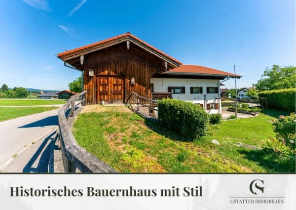 Immobilie in Bad Feilnbach - Charmantes Bauernhaus mit viel Platz in Bad Feilnbach - Bild 1