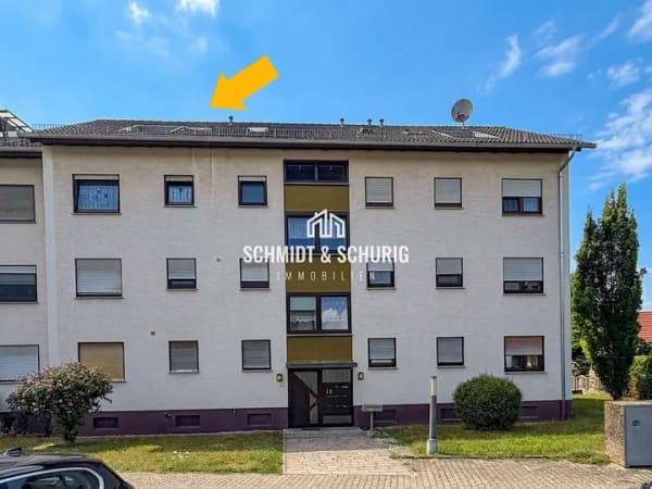 Immobilie in Ubstadt-Weiher - Vermietete Dachgeschosswohnung in Ubstadt-Weiher - Bild 0