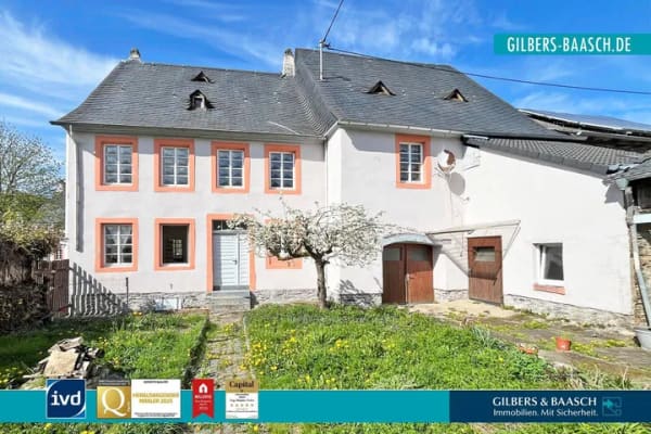 Immobilie in Mülheim an der Mosel - Mülheim (Mosel): Winzeranwesen mit ansprechendem Garten und Scheune - Bild 0