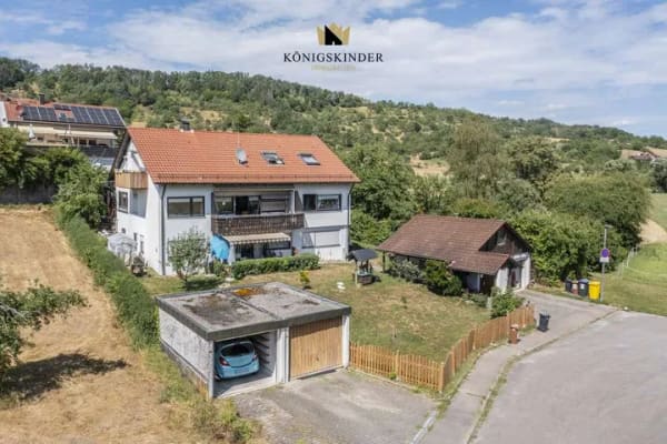 Immobilie in Rudersberg - Mehrfamilienhaus mit Weitblick in ruhiger Hanglage zu verkaufen - Bild 0