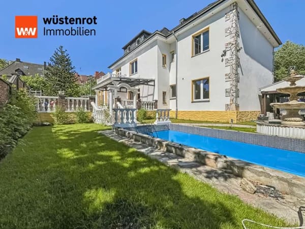 Immobilie in Recklinghausen - Exklusive Stadtvilla mit mediterranem Flair in bester Lage von Recklinghausen - Bild 2