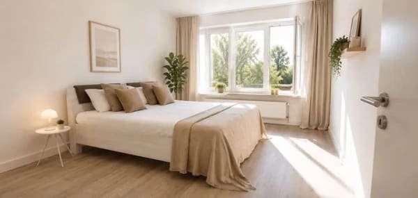 Immobilie in Rötha - Ansprechend modernisierte 3-Zimmer-Wohnung mit Tageslichtbad in Rötha nahe Leipzig - Bild 2