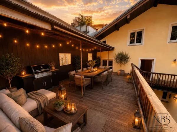 Immobilie in Trostberg - Premium-Wohnen im Modernen Denkmal – 4 Zimmer, Privatgarten, Dachterrasse &  Energieklasse A+ - Bild 0