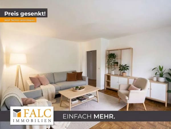 Immobilie in Heiligenhaus - Platz für eigene Ideen: Renovierungsbedürftige 3-Zimmer-Wohnung mit Balkon & neuem Badezimmer - Bild 0