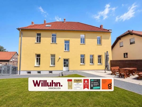 Immobilie in Schkopau - Zwischen Leipzig und Halle -  Kernsanierung 2016 - 5 möblierte WEs - Vermietung oder Selbstnutzung - Bild 0