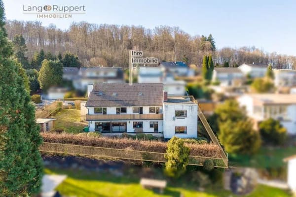 Immobilie in Lindenfels - Einfamilienhaus mit Einliegerwohnung und traumhafter Aussicht - Bild 0