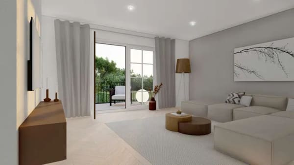 Immobilie in Haßbergen - Neubau-3-Zimmer-Wohnung mit Balkon /  Terrasse - KFW55 Förderfähig - Bild 2
