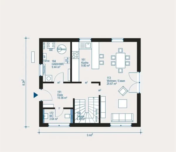 Immobilie in Königheim - Ihr individuelles Einfamilienhaus in Tauberbischofsheim - Flexibles Wohnen mit allkauf und dem Activ - Bild 2