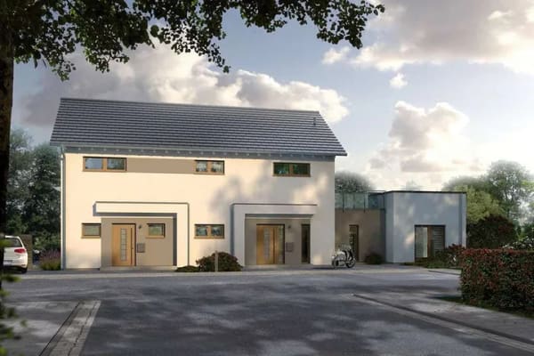 Immobilie in Großrinderfeld - Individuelles Mehrfamilienhaus in Großrinderfeld - Flexibel, Modern und Energieeffizient - Bild 1