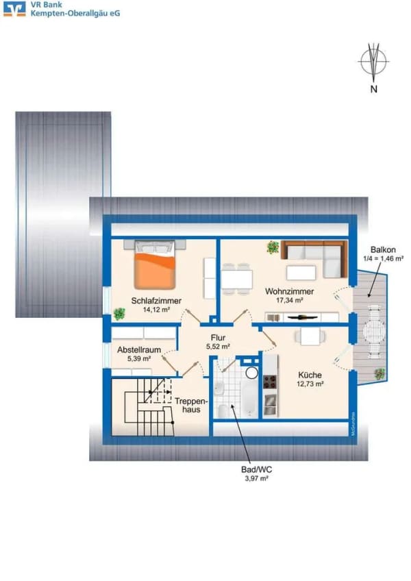 Immobilie in Weitnau - Interessantes Haus auf großzügigem Grundstück für handwerklich Begabte bei Isny - Bild 4