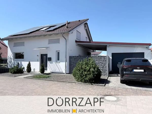 Immobilie in Hördt - Modernes Einfamilienhaus mit PV-Anlage, Kamin, Klimaanlage und traumhaftem Garten in Hördt - Bild 0