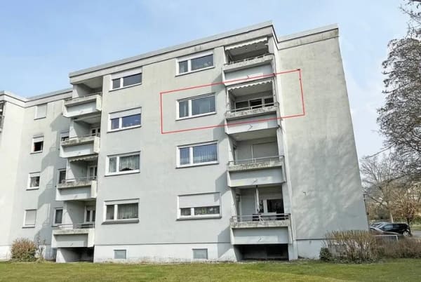 Immobilie in Weißenburg i. Bay. - gepflegte 4-Zimmer Wohnung in Weißenburg - Bild 1