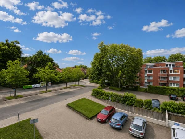 Immobilie in Münster - Attraktives 1-Zimmer-Apartment mit Balkon und Tiefgaragenstellplatz in Münster-Roxel - Bild 2