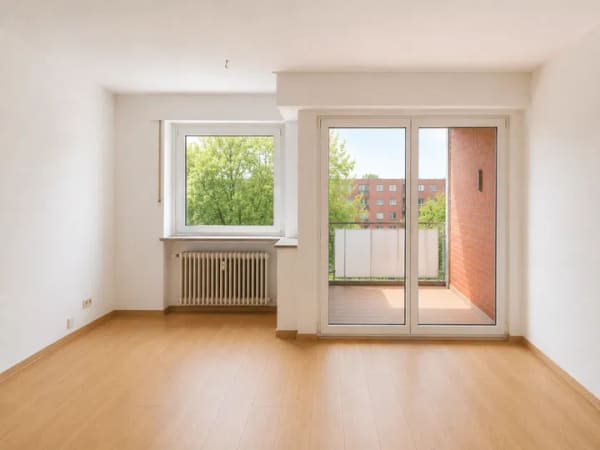 Immobilie in Münster - Attraktives 1-Zimmer-Apartment mit Balkon und Tiefgaragenstellplatz in Münster-Roxel - Bild 3
