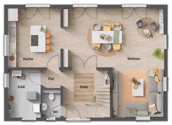 Immobilie in Gommersheim - Ihr Zuhause für die Zukunft – projektiertes Neubauhaus im neuen Baugebiet Gommersheim - Bild 3