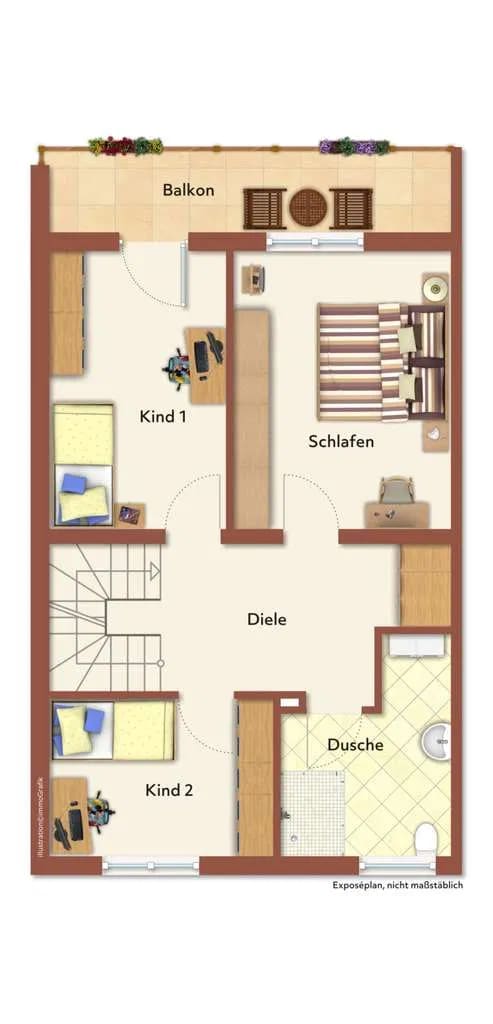 Immobilie in Möhrendorf - Großes REH mit 2 Garagen in Möhrendorf...Ihr neues Zuhause mit Platz zum Durchatmen - Bild 3