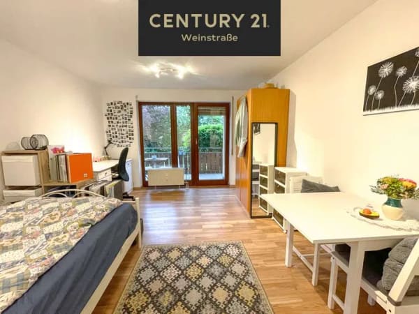 Immobilie in Heilbronn - CITYNAH UND GUT ANGEBUNDEN – 1-Zimmer-Erdgeschosswohnung mit Balkon in HN-Böckingen - Bild 0