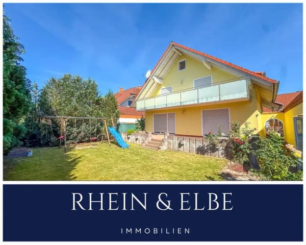 Immobilie in Hütschenhausen - Sofort bezugsfrei: Exklusives Einfamilienhaus mit Einliegerwohnung in Top-Lage - Bild 1