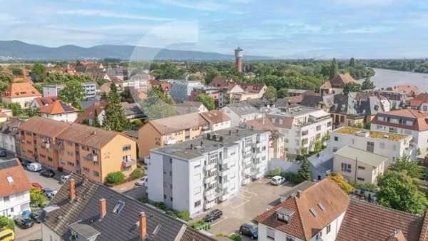 Immobilie in Ladenburg - 3 ZIMMER + 2 BALKONE: VERMIETETE KAPITALANLAGE IN NECKARNÄHE - Bild 3