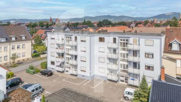 Immobilie in Ladenburg - 3 ZIMMER + 2 BALKONE: VERMIETETE KAPITALANLAGE IN NECKARNÄHE - Bild 4