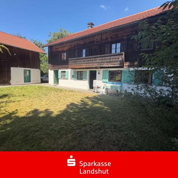 Immobilie in Frontenhausen - Idyllisches Landhaus mit Remise und Stadl - Bild 0