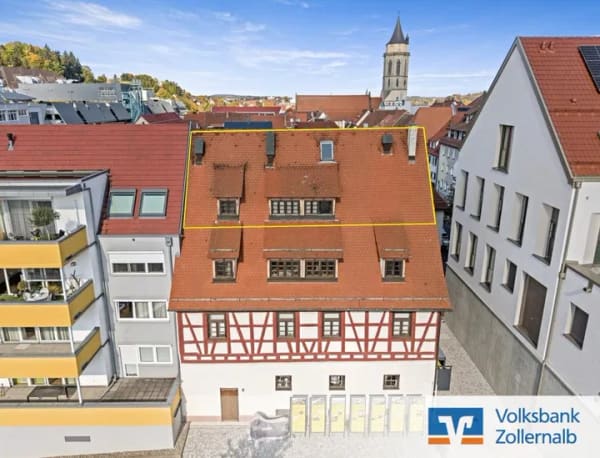 Immobilie in Balingen - Dachgeschosswohnung in Balingen (Gemarkung Balingen) - Bild 0