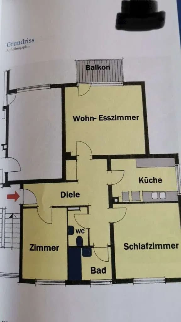 Immobilie in Sulzbach/Saar - Vermietete 3-Zimmer-Eigentumswohnung in ruhiger Wohnlage von Sulzbach - Bild 4