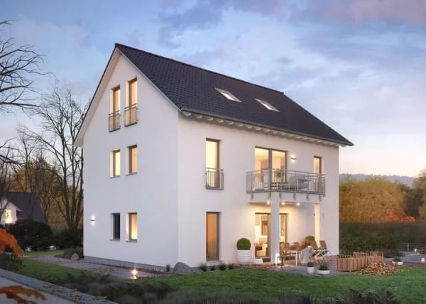 Immobilie in Eystrup - Modern wohnen, klimafreundlich bauen – 255 m² KfW-55-Mehrgenerationenhaus | mit Einliegerwohnung - Bild 1