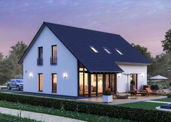 Immobilie in Rethem (Aller) - Ihr neues Zuhause in Satteldach-Optik – 232 m², 6 Zimmer | für zwei Familien - Bild 0