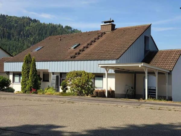 Immobilie in Oberwolfach - 2-Zi.-ETW im DG mit Carport und Gartenanteil - Bild 0
