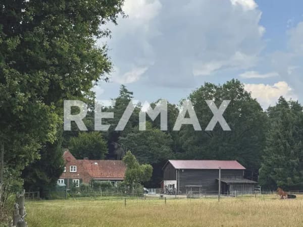 Immobilie in Rehlingen - Ehemalige Hofstelle mit Wohnhaus, Ausbaureserve, Scheune und Reitplatz - Bild 0