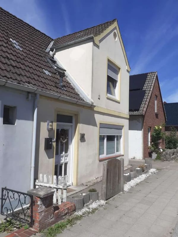 Immobilie in Marne - Doppelhaushälfte mit historischem Charme in Marne - Bild 1