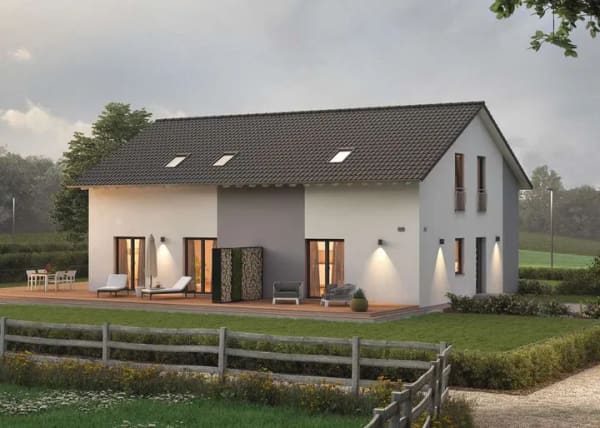 Immobilie in Diepenau - Neubau nach Maß: 10 Zimmer, 316 m², KfW 55 | für zwei Familien - Bild 4