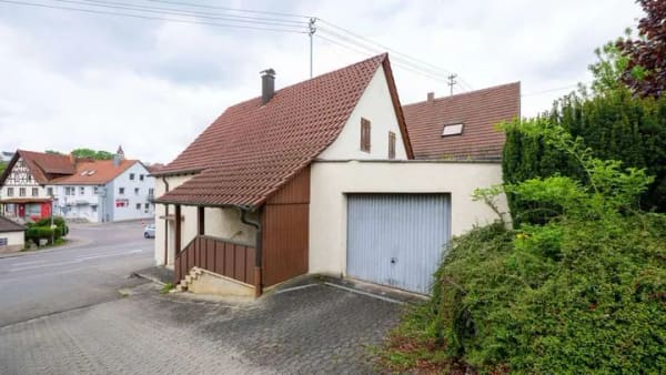 Immobilie in Bodelshausen - Kleines Haus + Garage in der Ortsmitte von Bodelshausen - Bild 1
