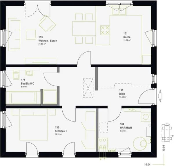 Immobilie in Drakenburg - Neubau nach Maß: 2 Zimmer, 83 m², KfW 55 - Bild 4