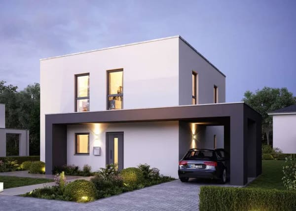 Immobilie in Drakenburg - 5-Zimmer-Traum mit 145 m² – Flachdach, KfW 55 - Bild 0