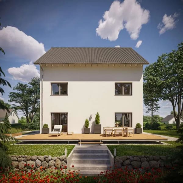Immobilie in Drakenburg - Neubau nach Maß: 10 Zimmer, 316 m², KfW 55 | für zwei Familien - Bild 0