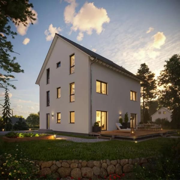 Immobilie in Drakenburg - Neubau nach Maß: 10 Zimmer, 316 m², KfW 55 | für zwei Familien - Bild 1