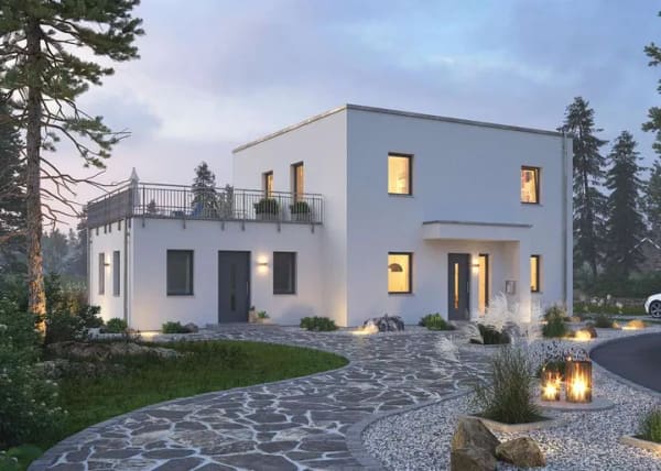 Immobilie in Haßbergen - Modern wohnen, klimafreundlich bauen – 160 m² KfW-55-Einfamilienhaus - Bild 2