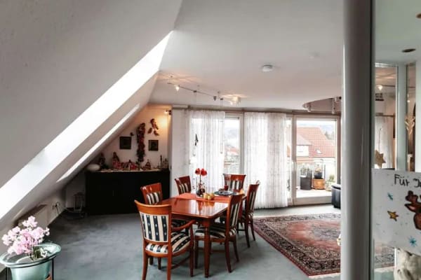 Immobilie in Simmozheim - Wohnen mit Penthouse-Feeling| Exklusive Maisonettewohnung mit Galerie| 2 Bäder en Suite + Südbalkon - Bild 4