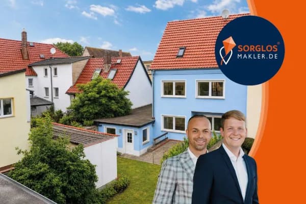 Immobilie in Calbe (Saale) - Großzügiges Reihenhaus mit Garage, Terrasse und Garten in Calbe - Bild 0